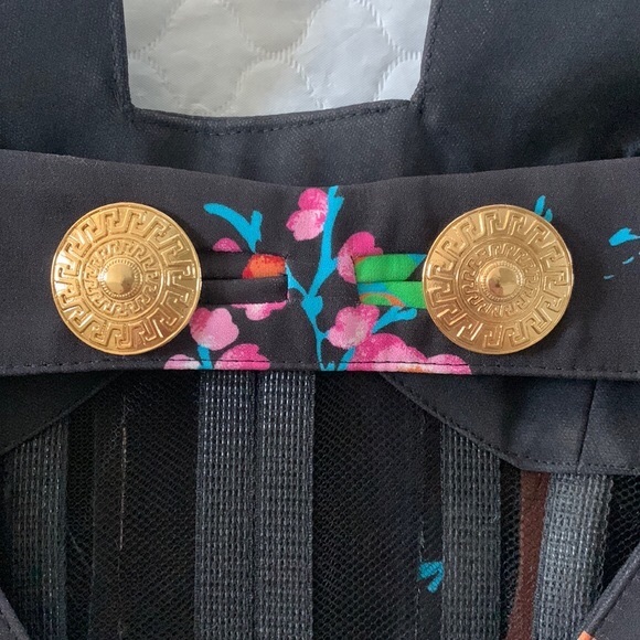 Versace by H&M size 6 floral corset top - Picture 10 of 16